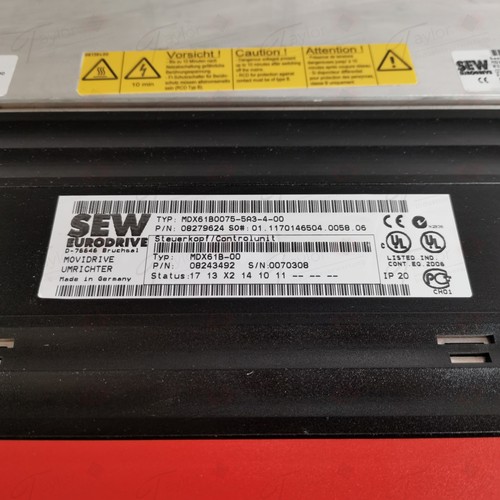 SEW MDX61B0075-5A3-4-00 + MDX60A0074-5A3-4-00 - Picture 3 of 4