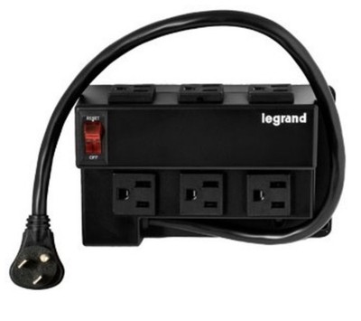 Legrand On-Q AC1031 Wiring Enclosure Power Strip Module   Half Width NEW Sealed