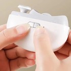 Baby Nail Trimmer Electric Safe Nail File Clipper Polisher Grooming Kit