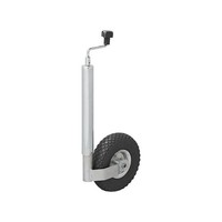 StüTzrad 48Mm Metall-Felge Mit Luftreifen 260X85Mm FüR AnhäNger