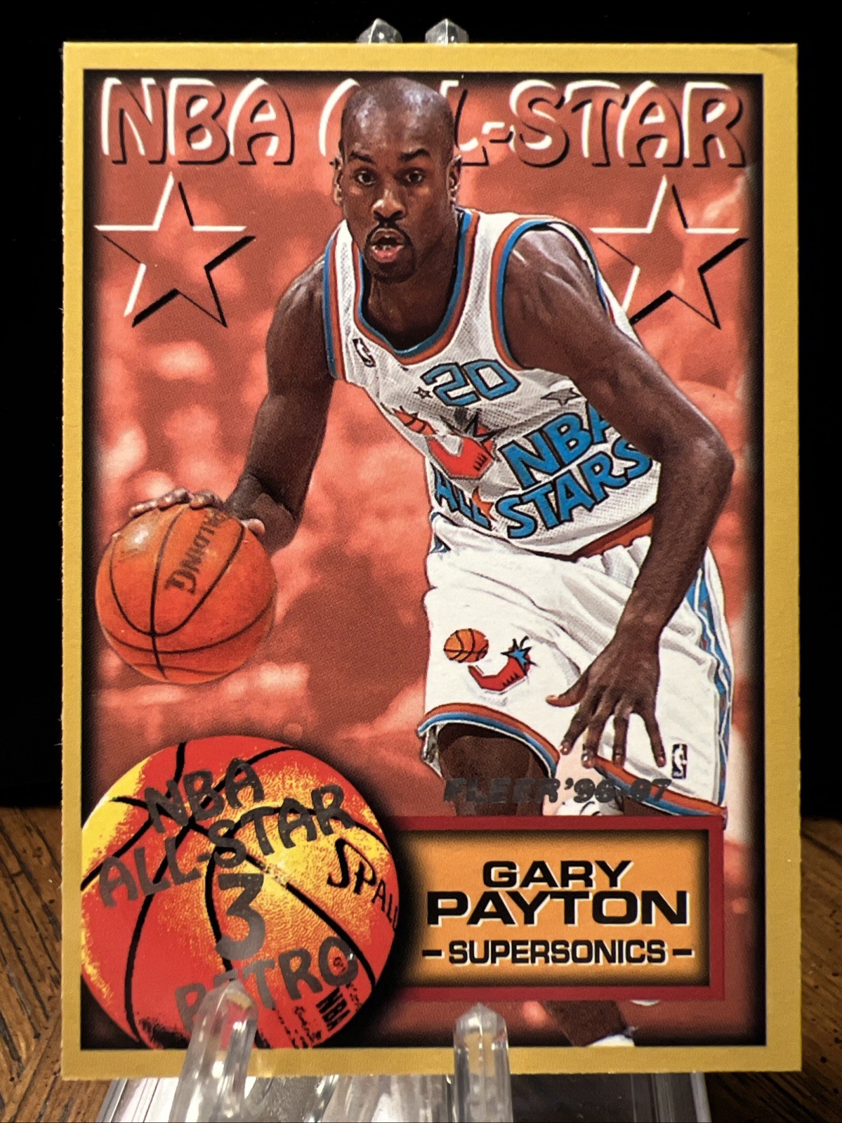 1996-97 Fleer #293 Gary Payton Seattle SuperSonics