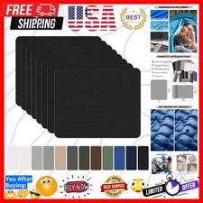 8-Piece Nylon Repair Patches - Waterproof Self-Adhesive Tape for Outdoor Use