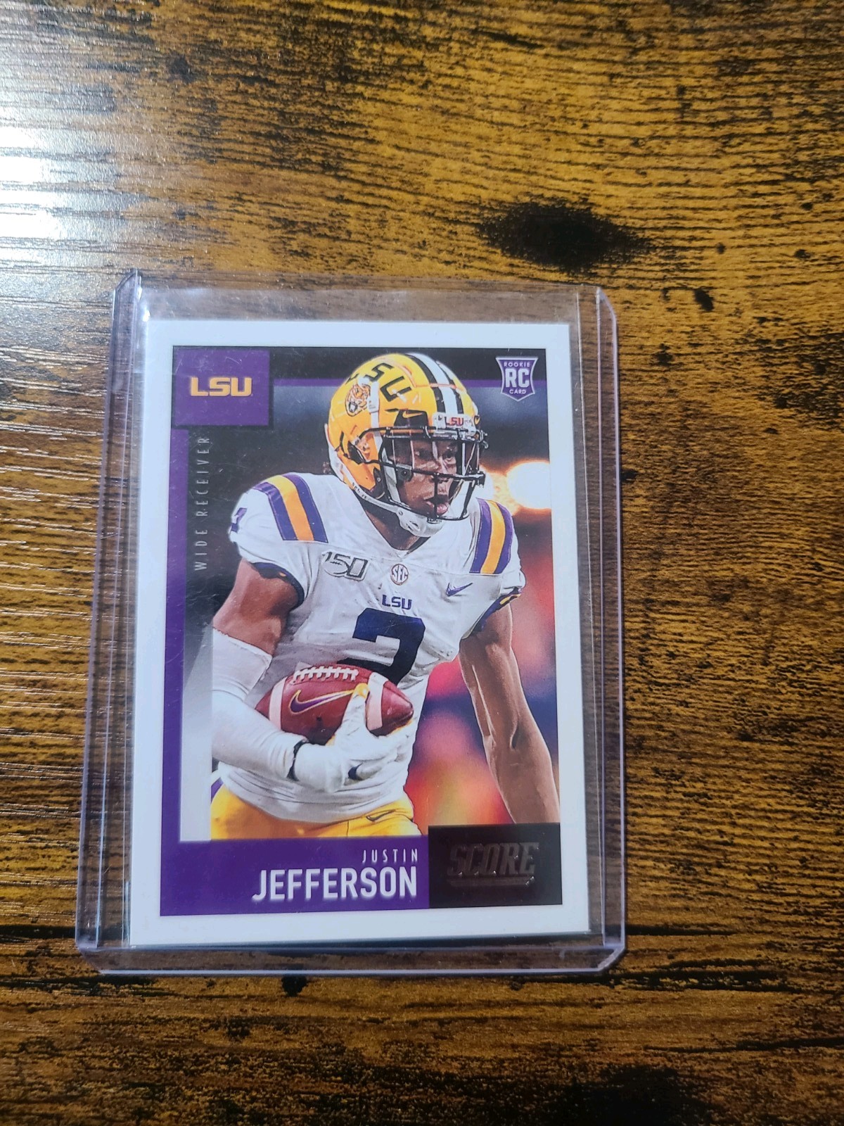 2020 Score - Rookies Justin Jefferson #430 (RC)