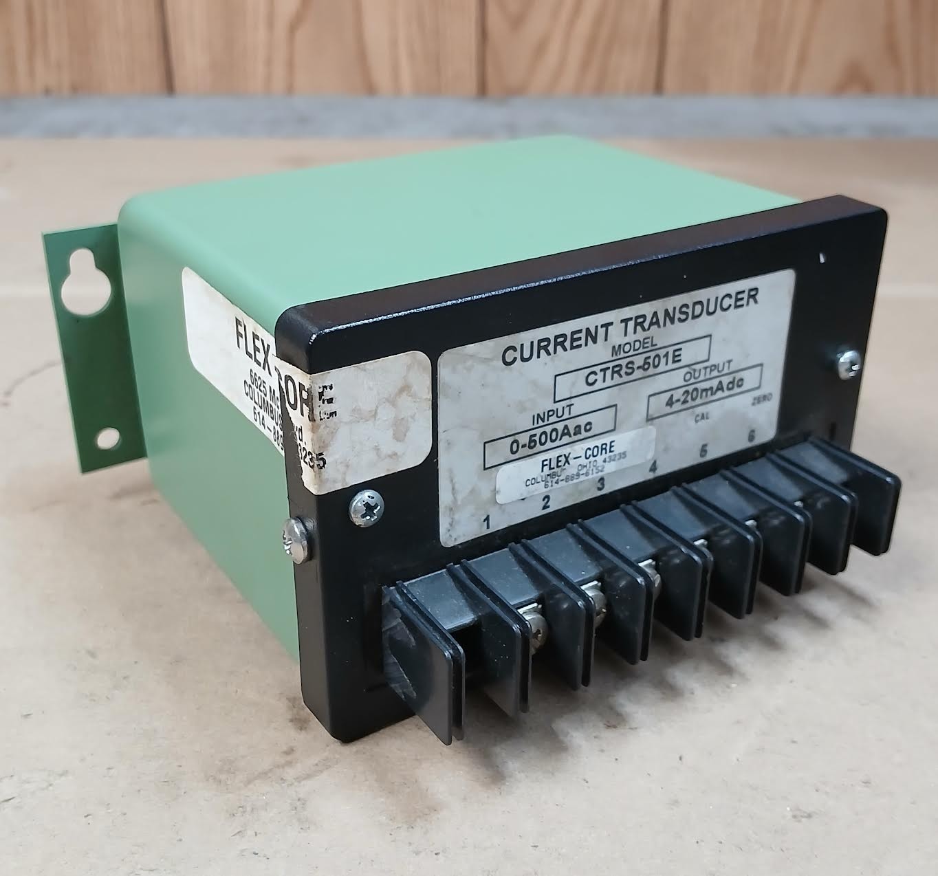 Flex-core CTRS-501E Current Transducer 0-500a-ac Input 4-20ma-dc Output
