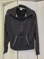 Victoria's Secret Black Quarter Zip Pullover Women's XS