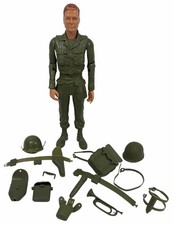 Vintage Marx Stony Stonewall Smith Action Figure w/ LOTS of Accessories Soldier