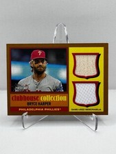 2025 Topps Heritage Bryce Harper Clubhouse Collection Dual Relic 6/50 SP