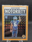 2025 Mosaic Jalen Milroe Mosaic Orange Fluorescent (Raw)