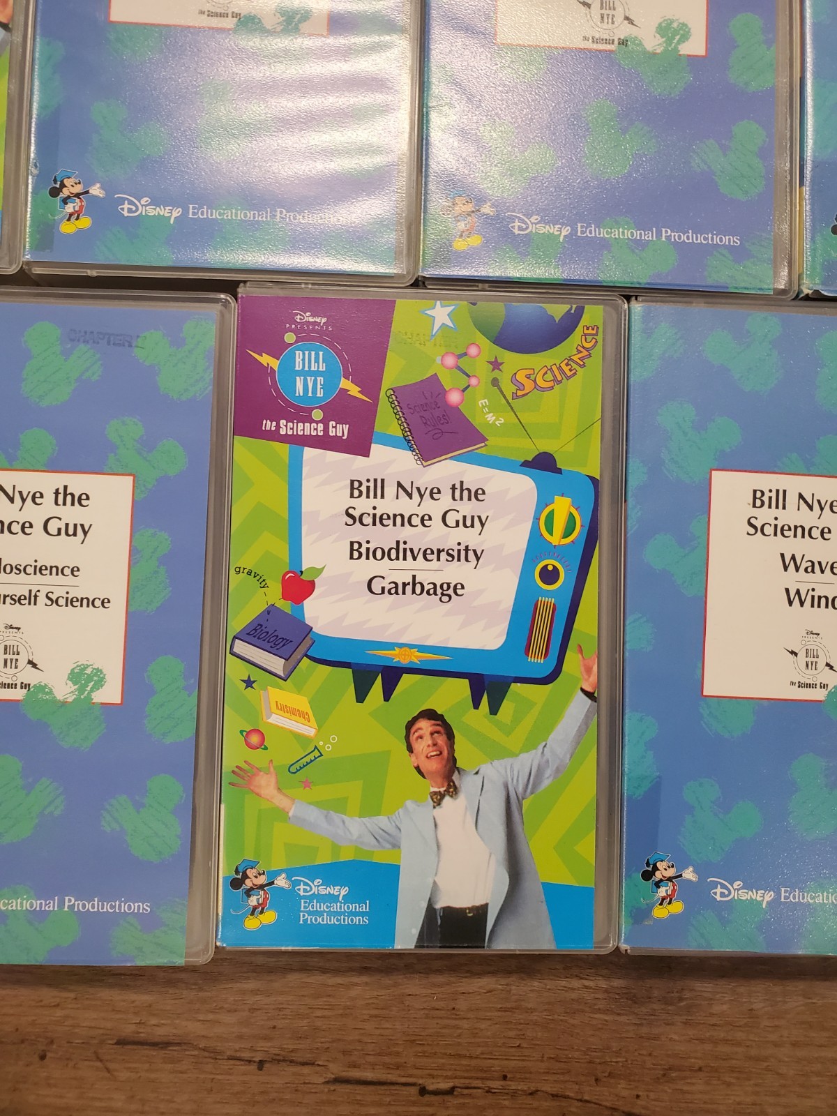 Very Rare Vintage Bill Nye The Science Guy VHS Tape Lot Of 24 - Lot 2