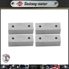 2pack 6" 2" 2" Aluminum Reversible Machined Soft Jaws For 6" Vises