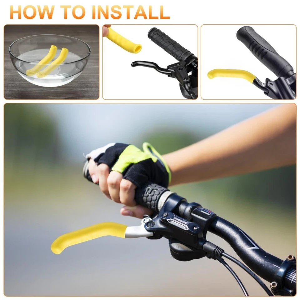 Водонепроницаемый комплект защиты ручки тормоза велосипеда от вибрации - Изображение 4 из 4