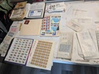 US stamp collection lot. 1970s-1980s