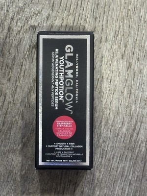 GlamGlow Youthpotion Rejuvenating peptide Serum 1 oz NIB