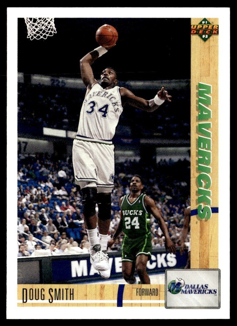 1991-92 Upper Deck Dallas Mavericks Basketball Card #355