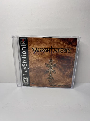 Vagrant Story (PlayStation 1, PS1, 2000) Tested, Manuel & Reg Card, Nice Disc🔥