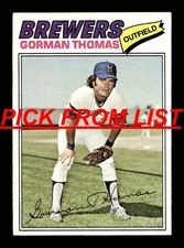 1977 Topps Baseball #326-660 EX/EX-MT Pick From List ALL PICTURED uu2