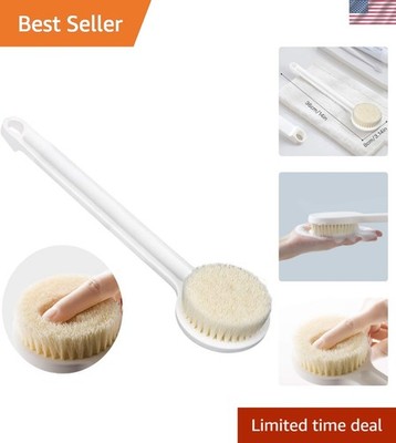 Travel-Friendly Body Massage Brush - Gentle Exfoliation for Smooth Skin
