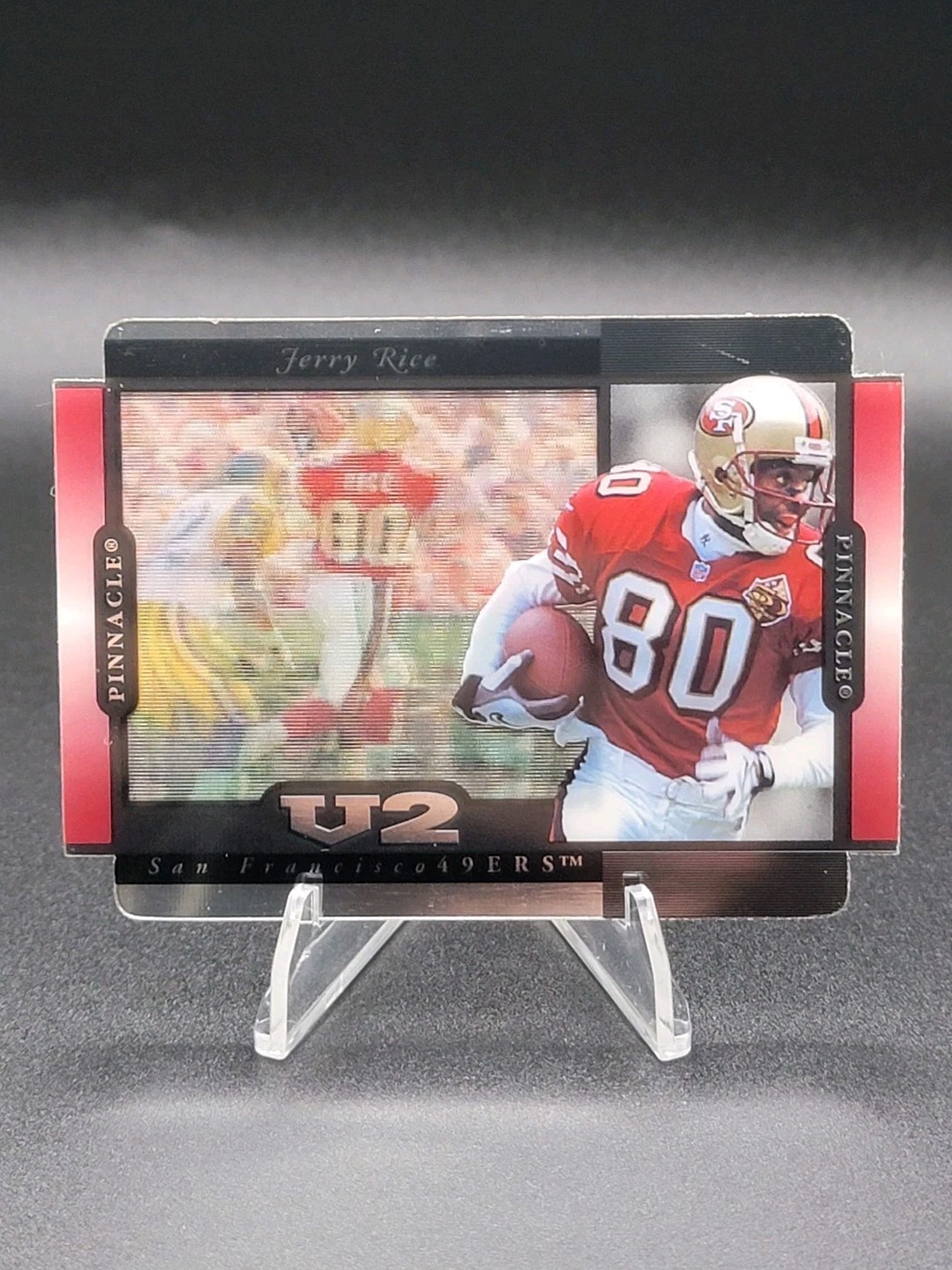 JERRY RICE ~ 1997 Pinnacle Zenith ~ V2 #V-17 🏈