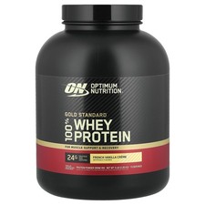 Gold Standard  100 Whey Protein, French Vanilla Creme, 5 lb 2.26 kg 
