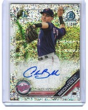 2019 Andrew Bechtold Bowman Chrome 1st Speckle Refractor Auto RC /299 (H2718)