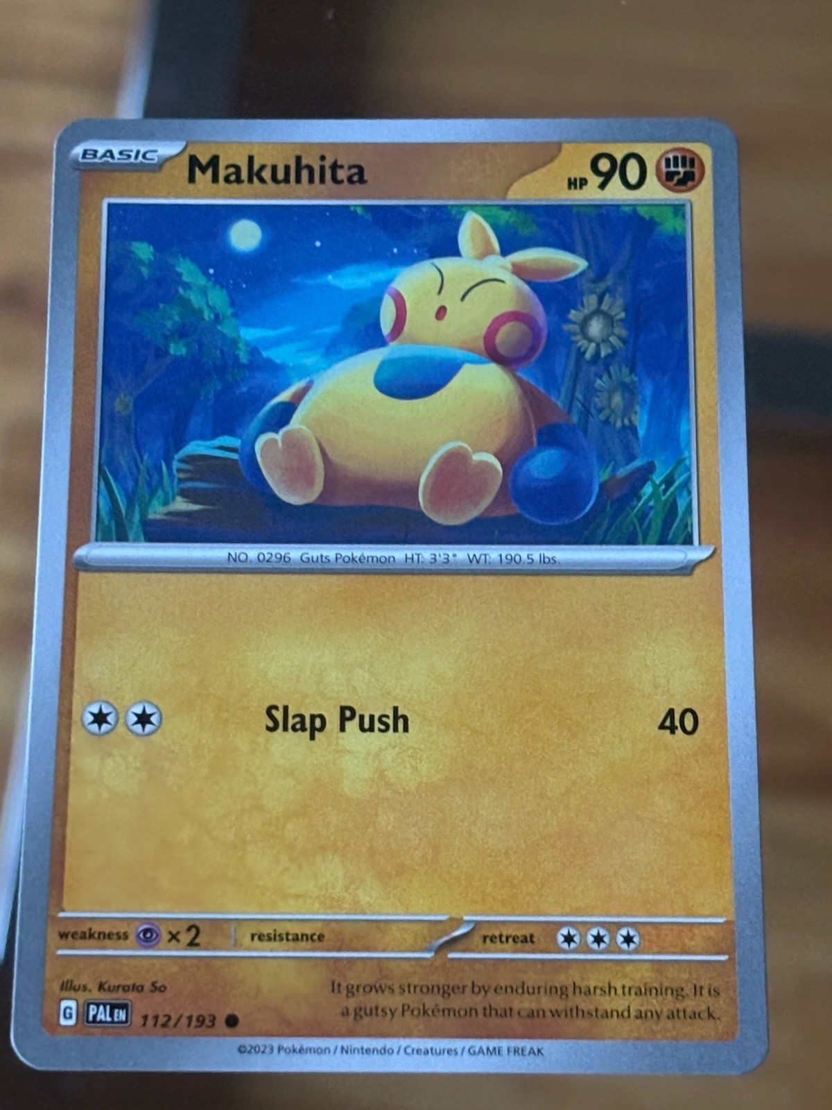Makuhita - 112/193 - Common Pokemon Card