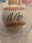 Bruce Bochy Signed Game Used Baseball Future HOF World Champion Manager