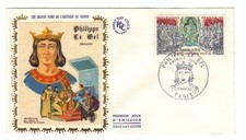 Enveloppe Premier Jour Timbre Philippe Le Bel N° 1577 Oblitéré Paris 1968