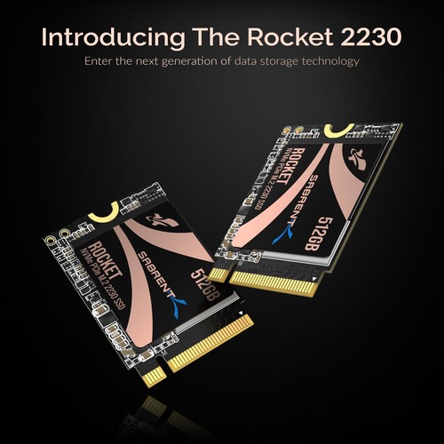 SABRENT Rocket 2230 NVMe 4.0 512GB High Performance PCIe 4.0 M.2 2230 SSD - Picture 7 of 7