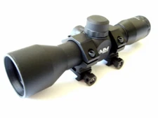 AIM 4X32 Tactical Mil Dot Reticle Rile Scope with FREE Weaver Style Scope Rings