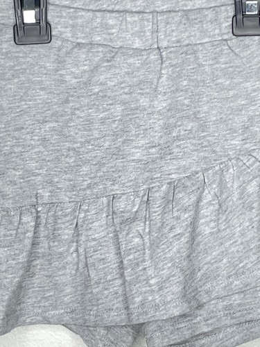 Garanimals Knit Skirt / Skort Girls Size 6 Gray Pull On Ruffle Elastic Waist - Picture 2 of 4