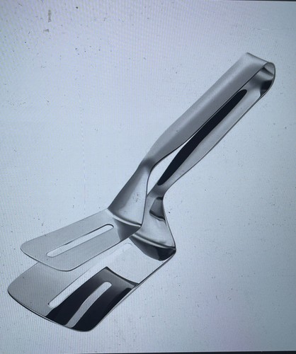 Stainless Steel Steak Clamp Food Tongs Clip Bread Meat BBQ Kitchen Cooking Tool - Picture 2 of 2