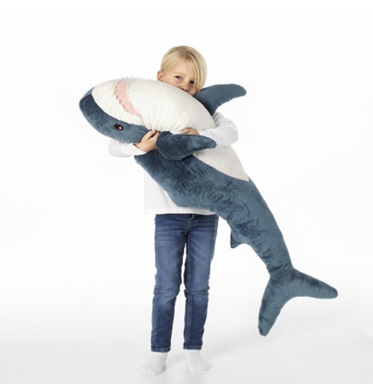 stuffed shark from ikea