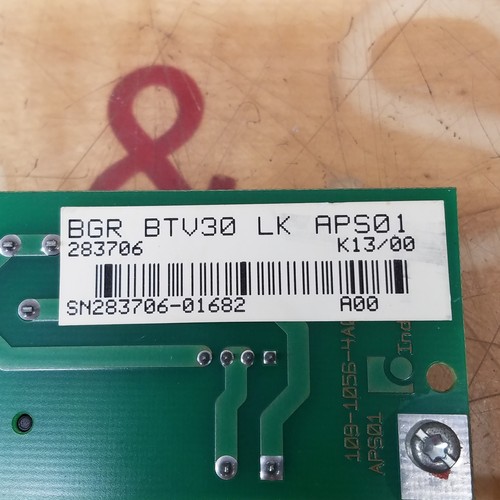 Indramat BGR BTV30 LK APS01 Connector Circuit Board - USED - Picture 2 of 4