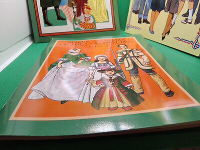 American family Federal 1940s Colonial Tom Tierney paper dolls