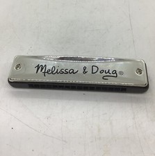 Melissa  Doug Metallic Plastic Harmonica - BP14168