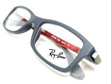 NEW Ray Ban Junior RB1546 3631 Kids Childrens Gray  Red Eyeglasses Frames 46/16