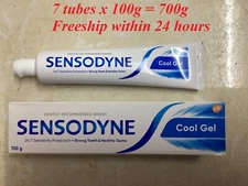 7 Tubes = 700g_Sensodyne Cool Gel _ FREESHIP within 24hours after payment