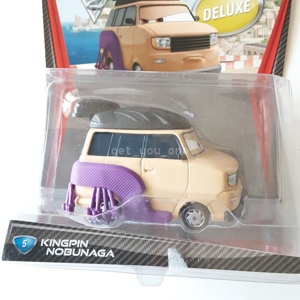 Kingpin Nobunaga Disney Cars 2 Deluxe Oversized #5 Sumo Mattel
