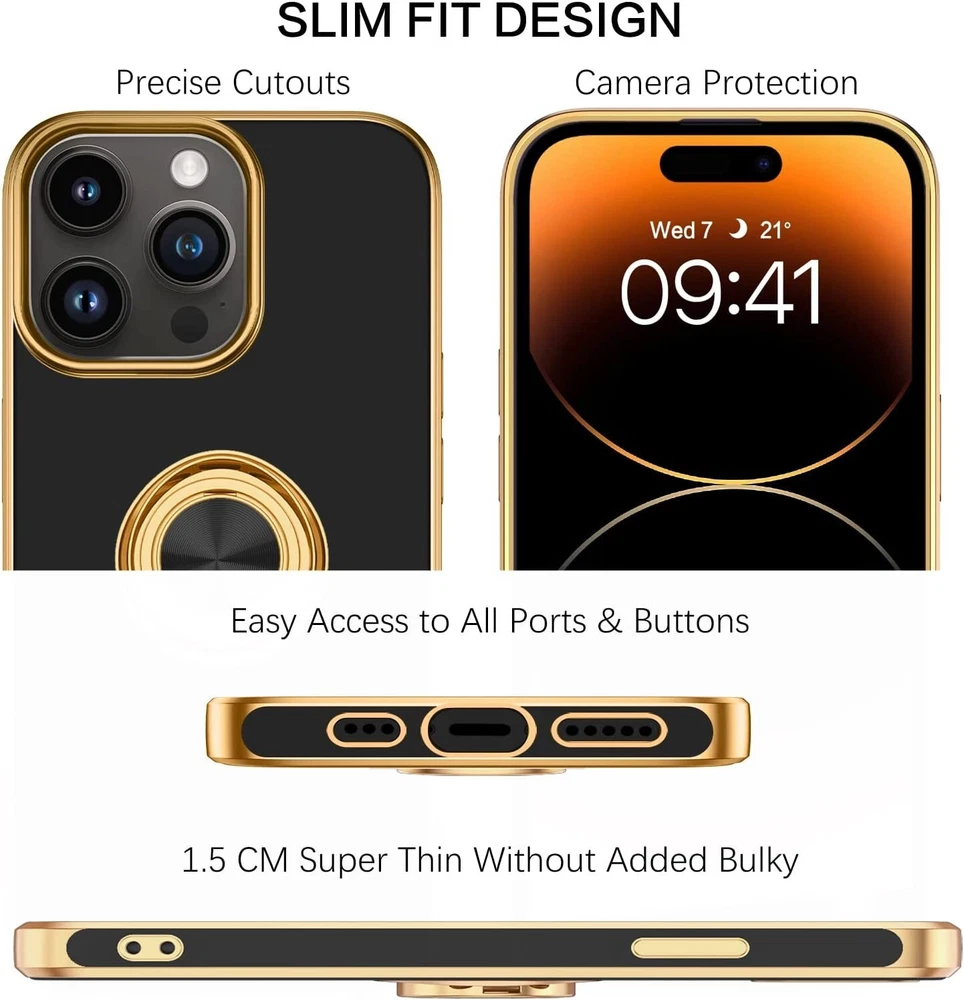 Phone Case For iPhone 14 Pro Max 2022 Heavy Duty Hybrid Rugged Shockproof Cover