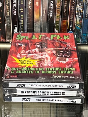Splat Pak DVD Collection (DVD) Shock-O-Rama Cinema! Zombie Doom