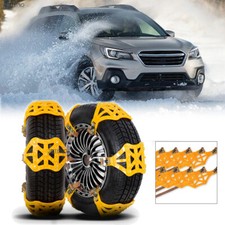 10xwheel Tire Chains Adjustable Snow Mud Anti-skid Emergency For Subaru Outback