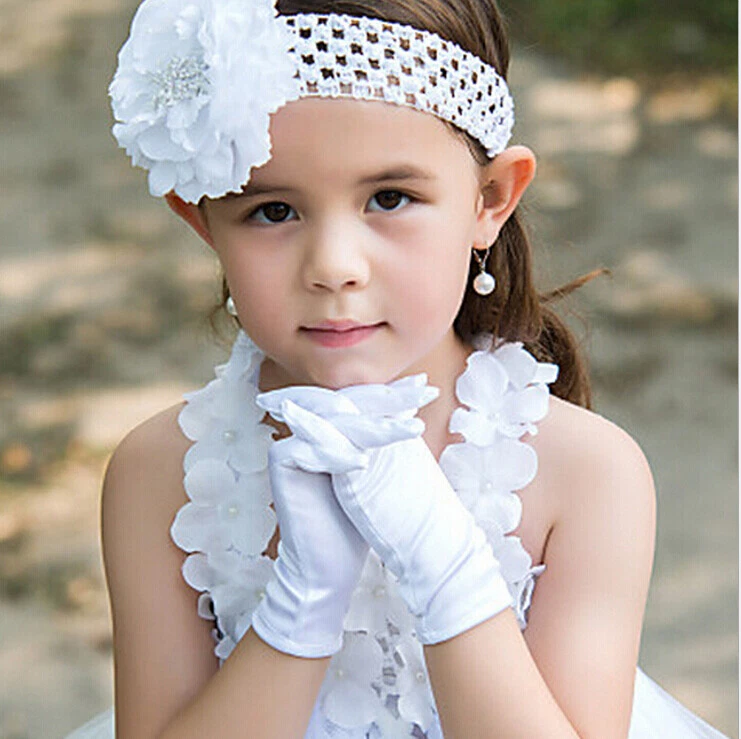 Baby satin gloves deals