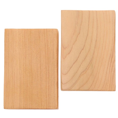 2 Pcs Blank Wooden Cubes Wood Rectangles Wood Sculpture Board - Picture 8 of 12