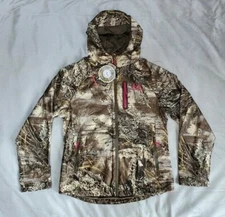 M Women's Realtree Lightweight Sent Control Jacket  Realtree MAX-1 XT Pink Logo