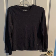 Buffalo Youth Boy Long Sleeve Top Dark Gray Size L 14-16 gently Used