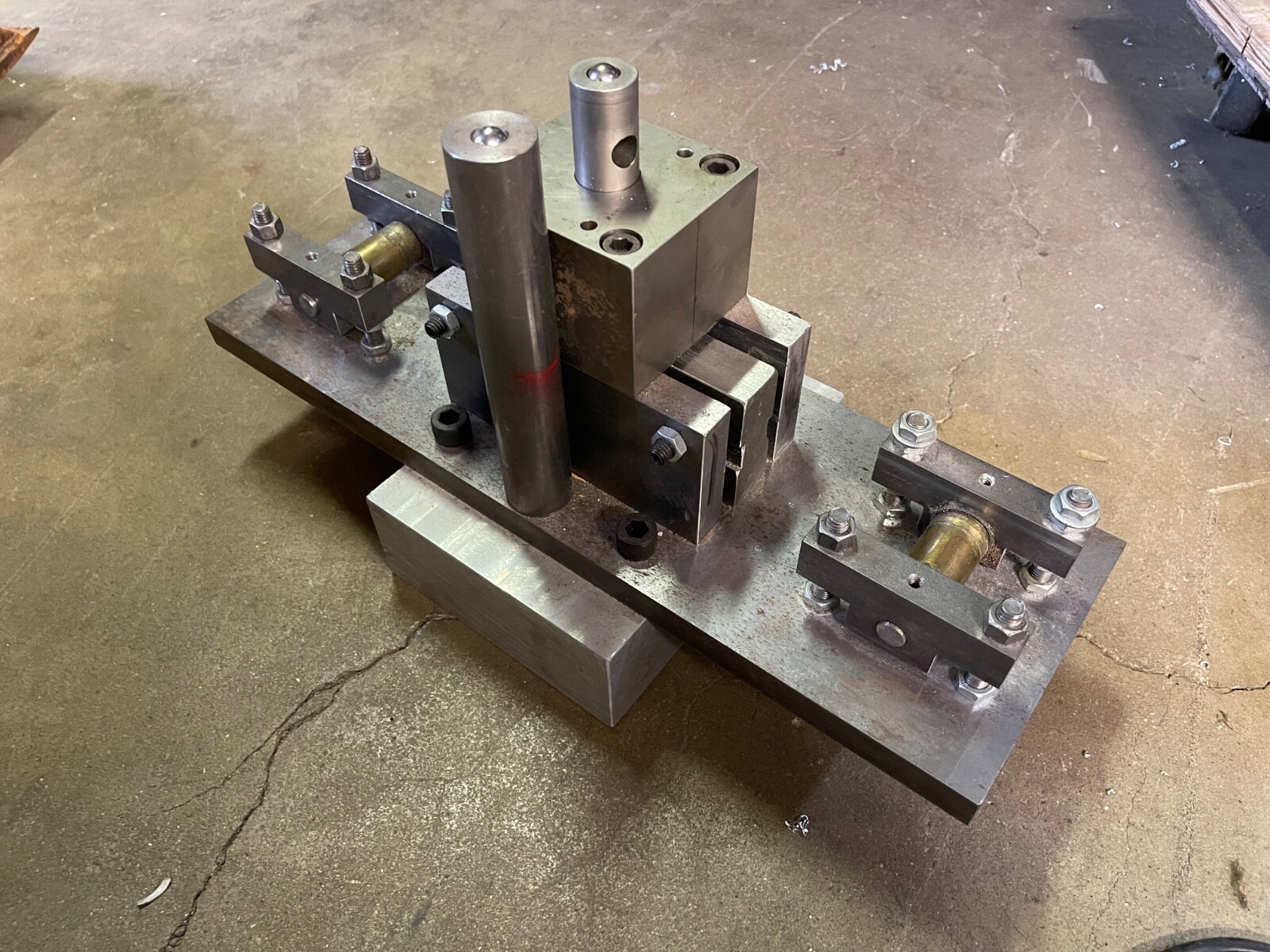 Strut Punch UNISTRUT PUNCH, custom built to pierce blank Uni-strut, fits into ...