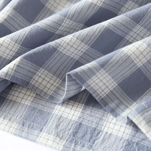 Men's Plaid Sleep Shorts Soft Comfy Drawstring Pockets Cotton Pj Pajama Bottoms - Picture 8 of 24