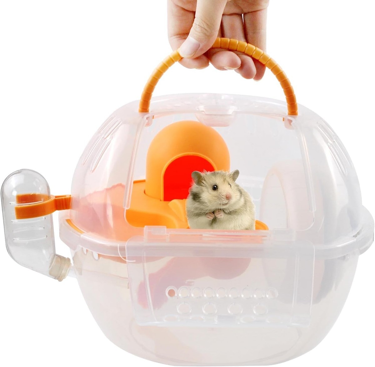 Carrier Cage Dwarf Hamster Carrier Portable Hamster Carrier Cage