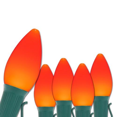 OptiCore C7 Shatterproof Christmas Lights LED Outdoor Unbreakable Vintage, 25 ft - Picture 85 of 109