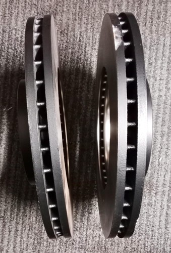 Genuine Ford Mondeo 2007 - 2014 Front Brake Discs Pair 1500159 - Picture 3 of 4